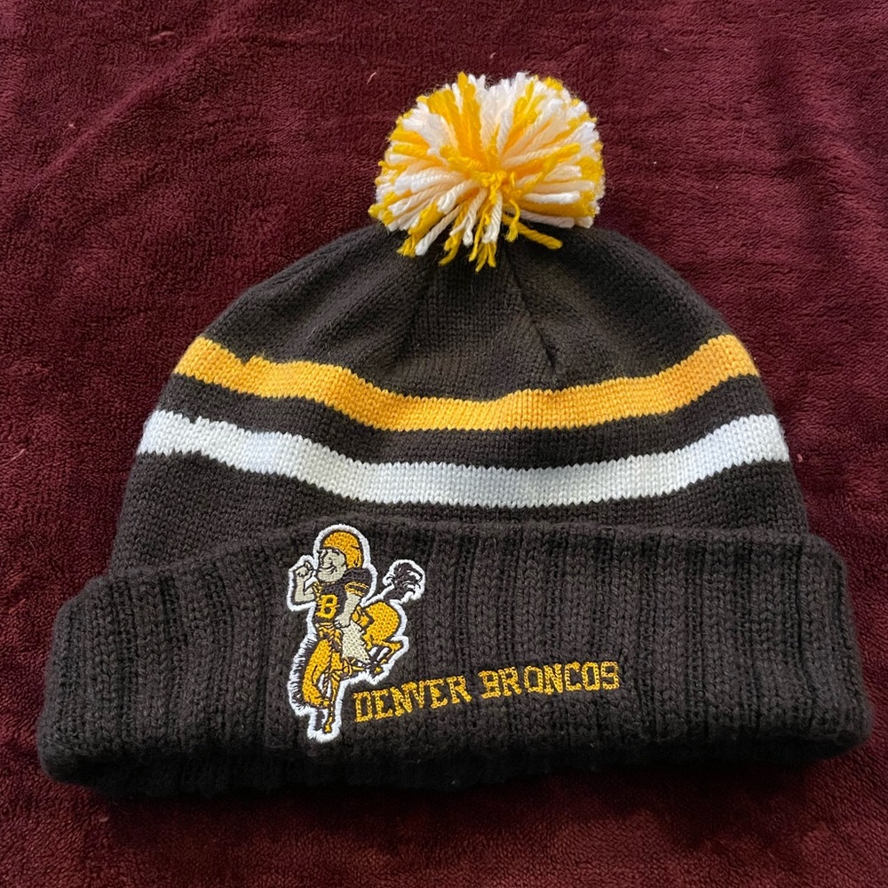 Denver Broncos 50th anniversary beanie